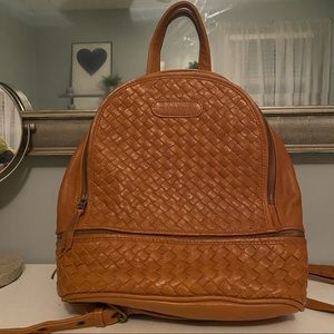 Wanderers Travel Co Leather Backpack